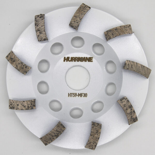 5 Inch 125mm 6 Saw Segments 25 Grit Cup Wheels | EXTREME Hard Floor - Image 15