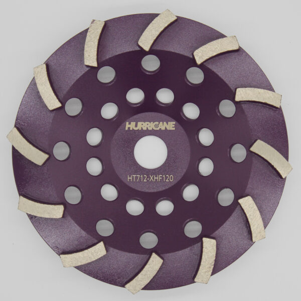 5 Inch 125mm 6 Saw Segments 25 Grit Cup Wheels | EXTREME Hard Floor - Image 6