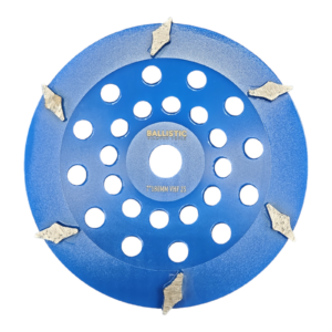 7 INCH 180mm 6 SEG 25 GRIT | LOW STAR | FAST STRIP | VERY HARD FLOOR