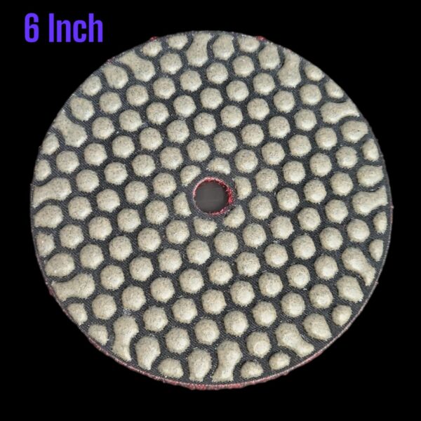 Pure Resin 6 inch Honeycomb Pads (Grits 50 - 100 - 200 - 400 - 800 - 1500 -3000)