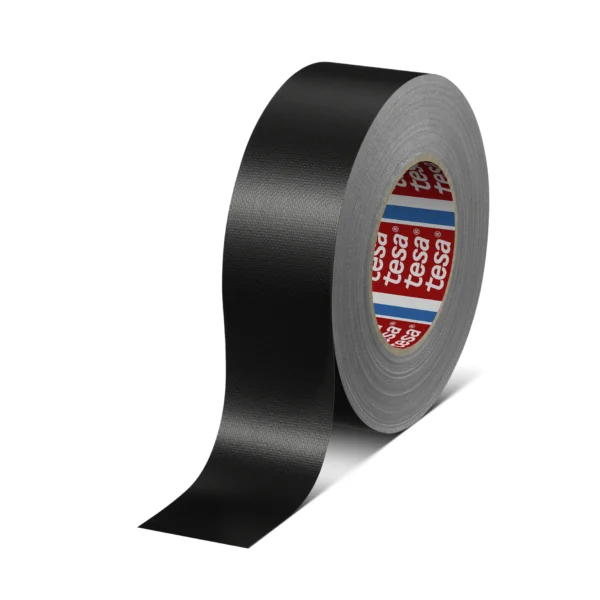 TESA Cloth Tape 48mm x 25m BLACK