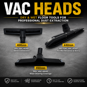 Professional Vacuum Heads for Dust Extractors | Dry & Wet Floor Tools