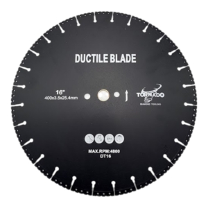 Tornado 16 Inch Ductile Iron Diamond Blade (400mm)